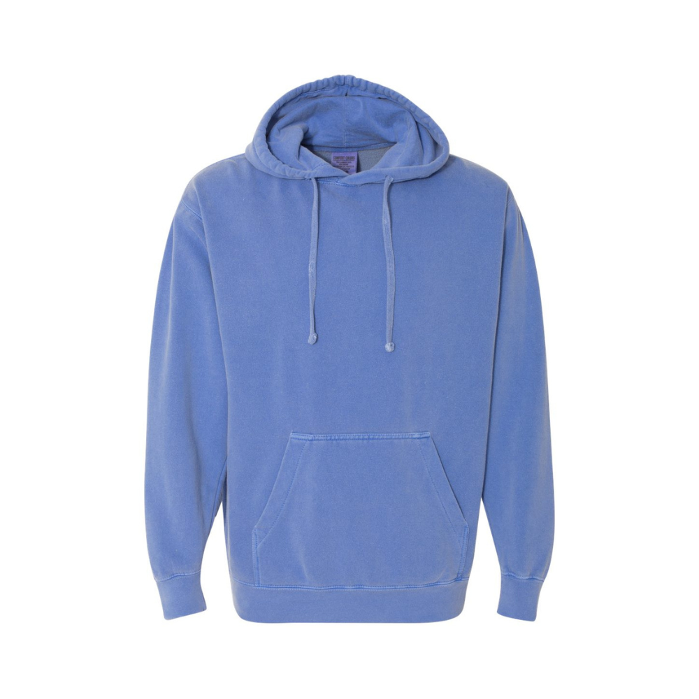 Comfort Colors Unisex Garment-Dyed Hooded Sweatshirt